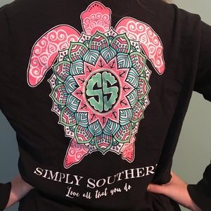 Simply Southern Long Sleeve Tee - Sz Large